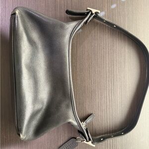 Coach Black Leather Shoulder Bag